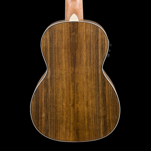 Fender Rincon Tenor Ukulele V2 Ovangkol Fingerboard Natural Back Crop