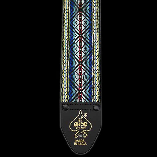 D'Andrea Ace Straps - Vintage Reissue Summer of '69 Red Blue Green Edge Strap - DN-ACE-13