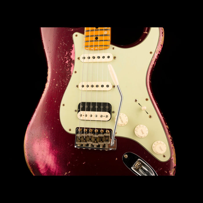 Fender Custom Shop 1959 Stratocaster HSS Heavy Relic Oxblood
