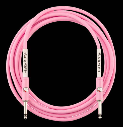Fender x Hello Kitty 10-ft. Pink Instrument Cable Front