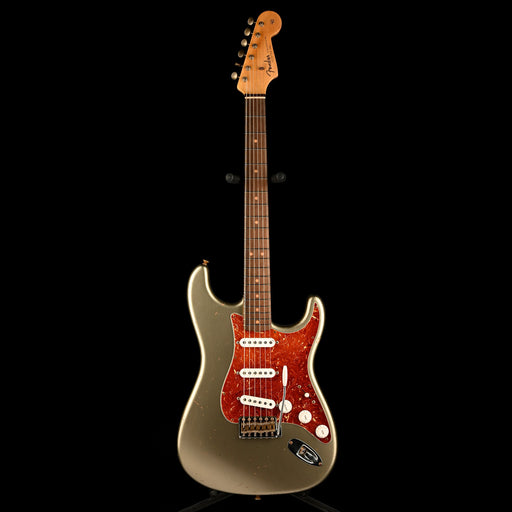 Fender Custom Shop Masterbuilt David Brown 1963 Stratocaster Journeyman Relic Brazilian Rosewood Super Faded Sage Green Metallic