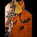 Gretsch G6120TGQM-56 Limited Edition Quilt Classic Chet Atkins Hollow Body with Bigsby Roundup Orange Stain Lacquer