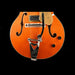 Gretsch G6120T-59 Vintage Select '59 Chet Atkins Hollow Body Lacquer Vintage Orange Stain Bottom Bout