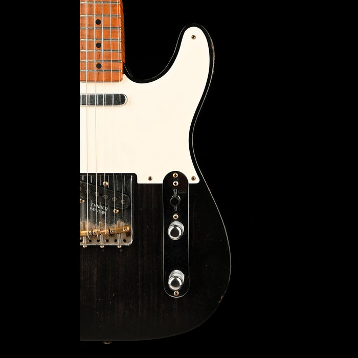 Fender Custom Shop Masterbuilt David Brown 1957 Telecaster Relic Ebony Transparent