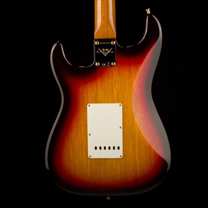 Fender Custom Shop Artisan Korina Stratocaster Thinline NOS Chocolate 3-Tone Sunburst