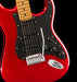 Fender American Ultra II Stratocaster HSS Maple Fingerboard Sinister Red With Case Front Body