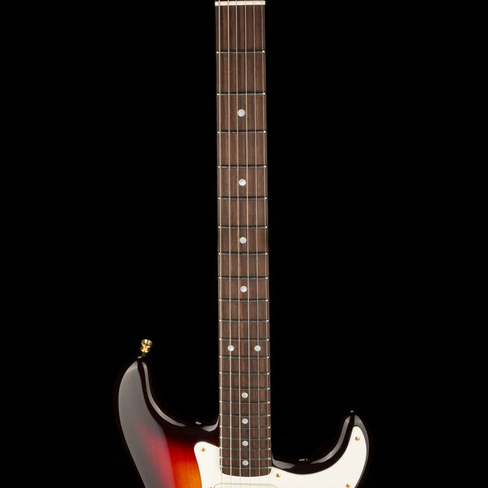 Fender Custom Shop Artisan Korina Stratocaster Thinline NOS Chocolate 3-Tone Sunburst