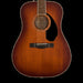Fender PD-220E Dreadnought All Mahogany Aged Cognac Burst Acoustic Guitar with Case