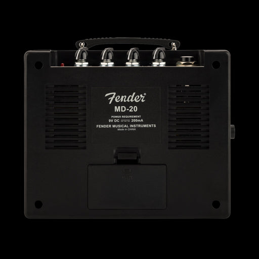 
Fender MD20 Mini Deluxe Black Battery-Powered Guitar Amp Combo