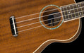 Fender Zuma Concert Ukulele Walnut Fingerboard Natural Front Body Detail