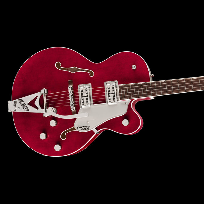 Gretsch Tennessean Hollow Body with String-Thru Bigsby Nickel Hardware Deep Cherry Contour Body Right