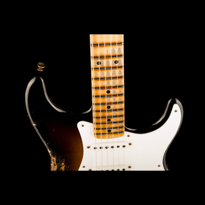 Fender Custom Shop Limited Edition 70th Anniversary 1954 Stratocaster Heavy Relic Wide Fade 2-Tone Sunburst