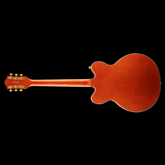 Gretsch G5422TG Electromatic Classic Hollow Body Double-Cut with Bigsby and Gold Hardware Orange Stain