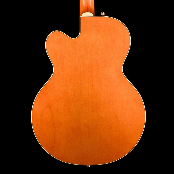 Gretsch G6120T-55 Vintage Select Edition '55 Chet Atkins Hollow Body with Bigsby Vintage Orange Stain Lacquer
