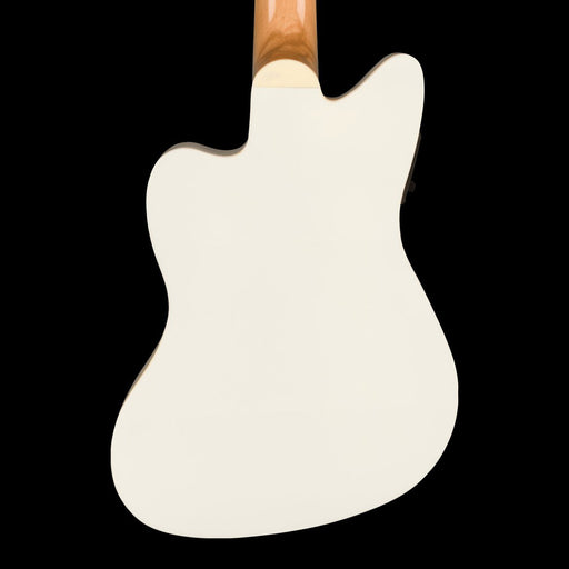 Fender Fullerton Jazzmaster Concert Uke Olympic White Back Crop