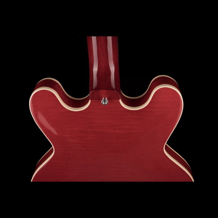 Heritage H-535 Semi-Hollow Trans Cherry Electric Guitar with Case