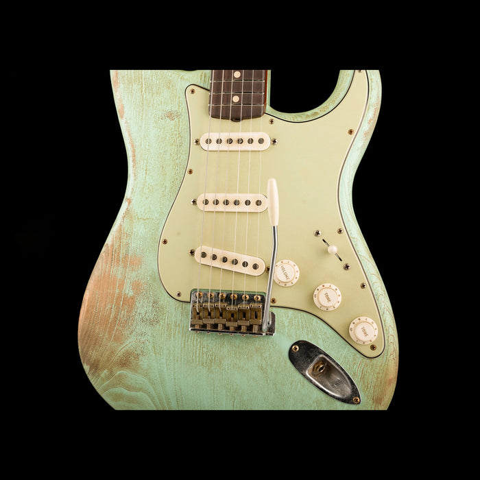 Fender Custom Shop Masterbuilt Paul Waller 1961 Stratocaster Heavy Weathered Surf Green