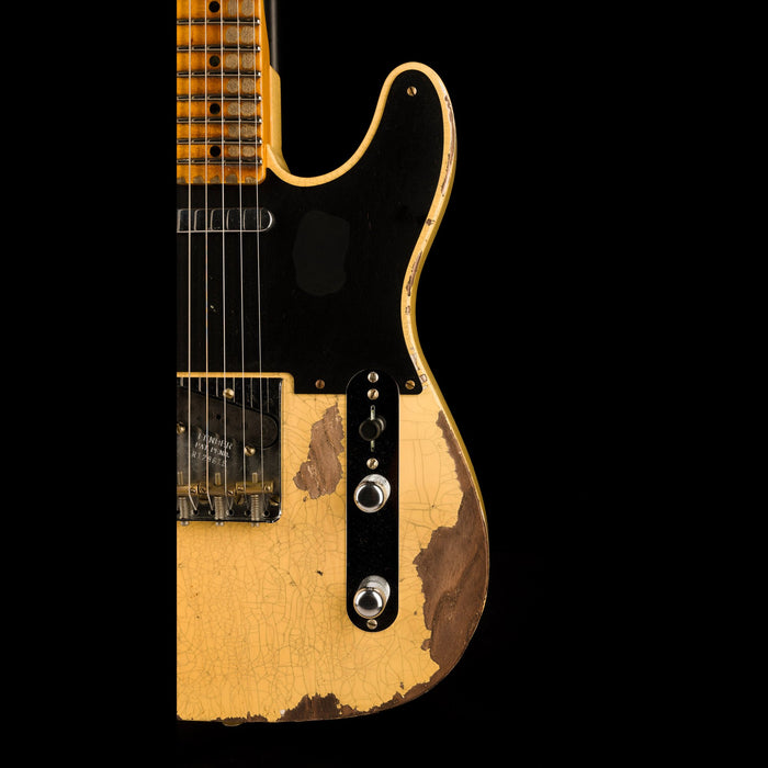 Fender Custom Shop 1951 Telecaster Heavy Relic Faded Aged Nocaster Blonde