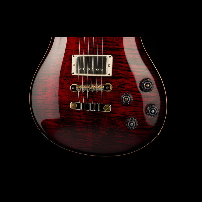 PRS Core McCarty 594 Pattern Vintage Fire Red Burst Bottom Body Contour