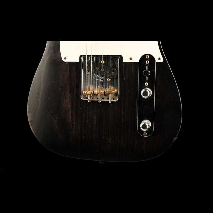 Fender Custom Shop Masterbuilt David Brown 1957 Telecaster Relic Ebony Transparent
