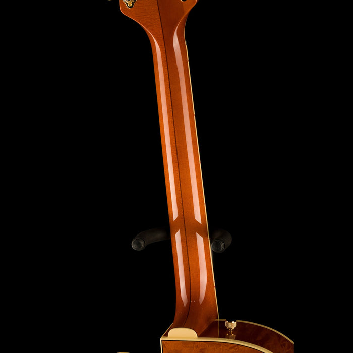 Gretsch G6120TGQM-56 Limited Edition Quilt Classic Chet Atkins Hollow Body with Bigsby Roundup Orange Stain Lacquer