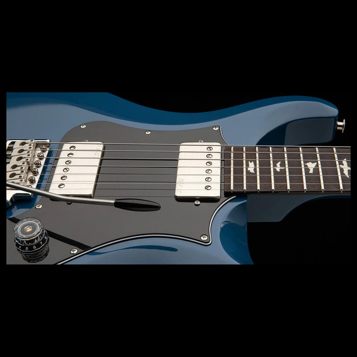 PRS S2 Standard 22 Space Blue Closeup Pickups