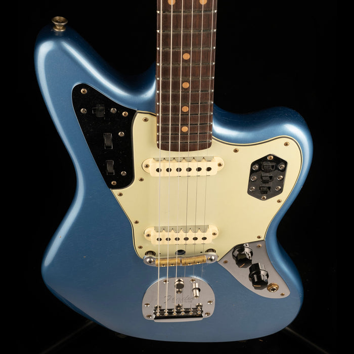 Fender Custom Shop 1964 Jaguar Journeyman Relic Faded Aged Lake Placid Blue