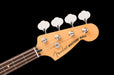 Fender Player II Mustang Bass PJ Rosewood Fingerboard Coral Red Headstock Front