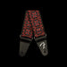 Fender Pasadena Woven Strap Lattice Red 2" Strap