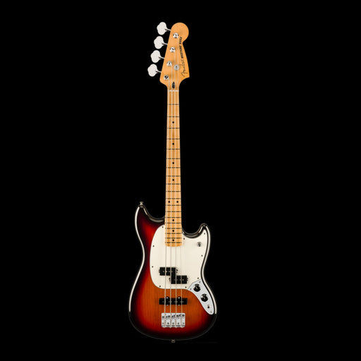 Fender Player II Mustang Bass PJ Maple Fingerboard 3-Color Sunburst Front