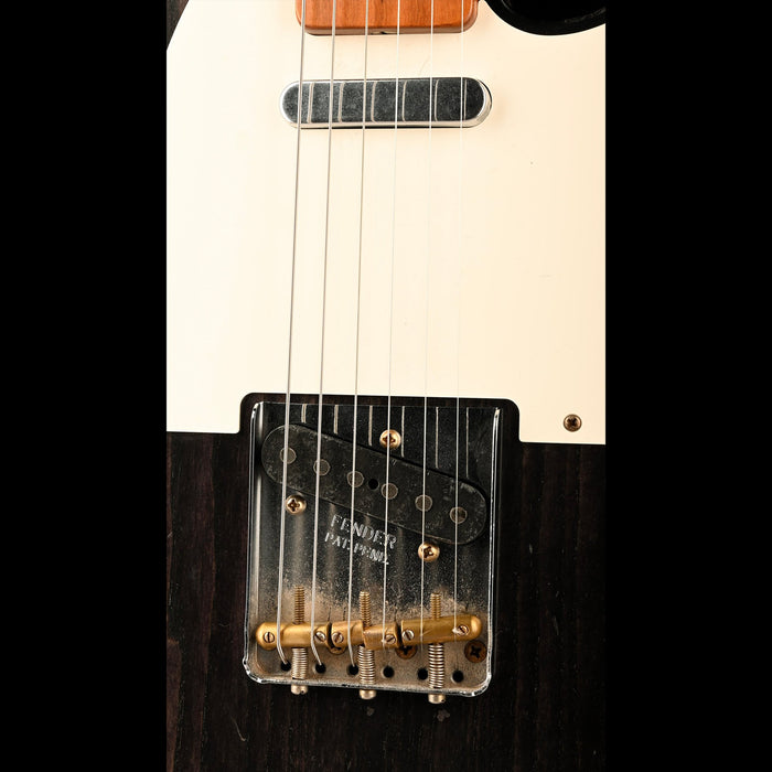 Fender Custom Shop Masterbuilt David Brown 1957 Telecaster Relic Ebony Transparent