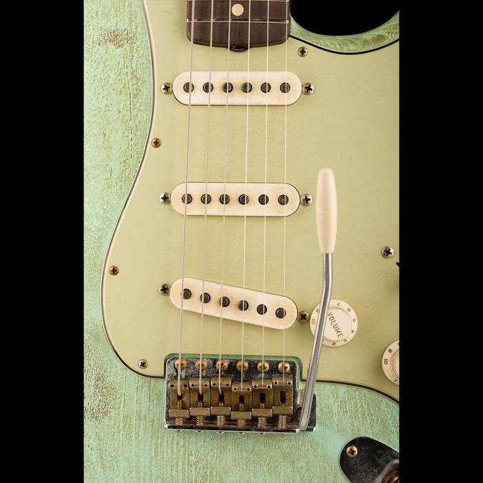 Fender Custom Shop Masterbuilt Paul Waller 1961 Stratocaster Heavy Weathered Surf Green