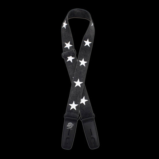 Lock-It Straps Series - Cotton Black Star Strap - LIS-301-D03