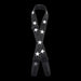 Lock-It Straps Series - Cotton Black Star Strap - LIS-301-D03