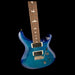 PRS S2 Custom 24 Pattern Thin Neck Lake Blue Front Angle Down