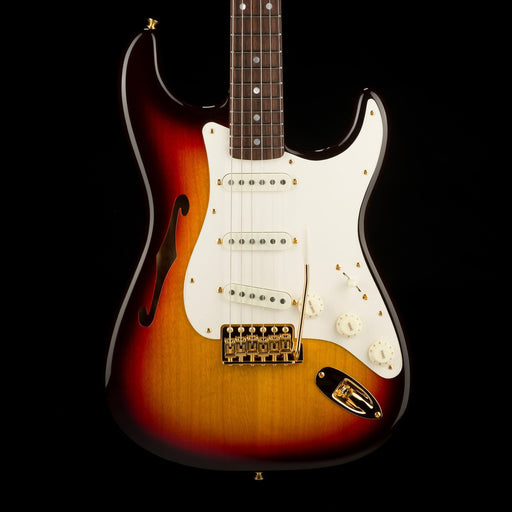 Fender Custom Shop Artisan Korina Stratocaster Thinline NOS Chocolate 3-Tone Sunburst