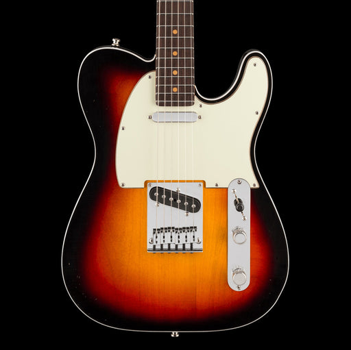 Fender American Ultra Luxe Vintage '60s Telecaster Custom 3-Color Sunburst Electric Guitar Front Crop