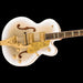Gretsch G6136TG-OR Limited Edition Orville Peck Falcon with String-Thru Bigsby Ebony Fingerboard Oro Sparkle Angle