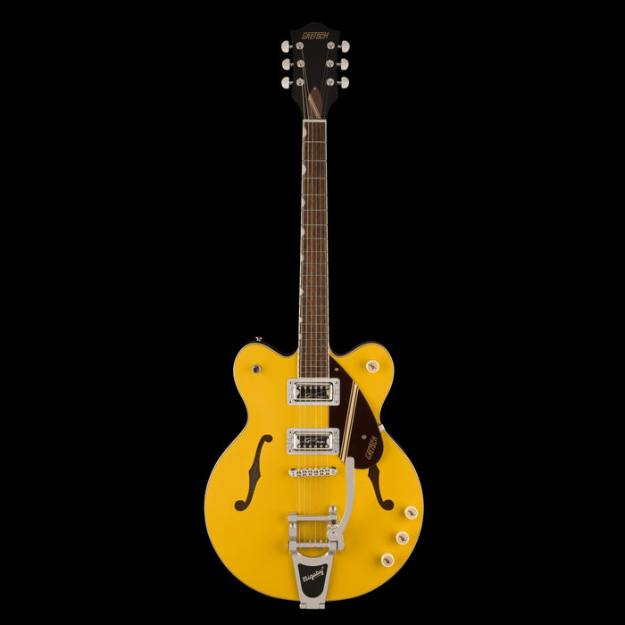 Gretsch G2604T Limited Edition Streamliner Rally II Center Block With Bigsby Two-Tone Bamboo Yellow/Copper Metallic