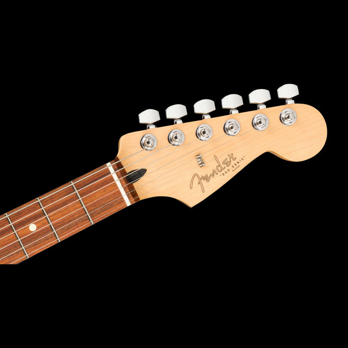 Fender Player Duo Sonic Pau Ferro Fingerboard Seafoam Green Headstock