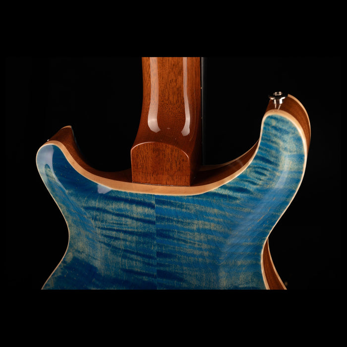 PRS Core Hollowbody II Piezo Faded Blue Jean Top Back Contour