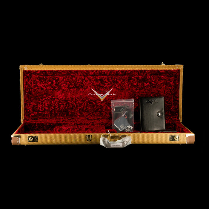 Fender Custom Shop '56 Telecaster Journeyman Relic Black Transparent Electric Guitar