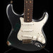 Fender Custom Shop 1962 Stratocaster Heavy Relic Charcoal Frost Metallic over Sherwood Green Metallic