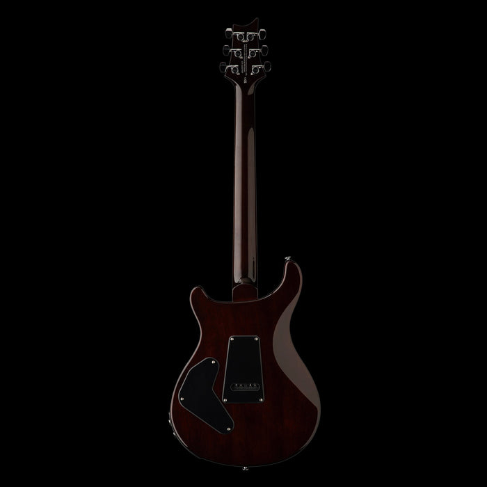 PRS SE Custom 24 Semi-Hollow Piezo Orange Tiger Smokeburst Back