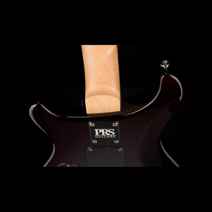 PRS CE24 Black Amber Electric Guitar Neck Joint Back