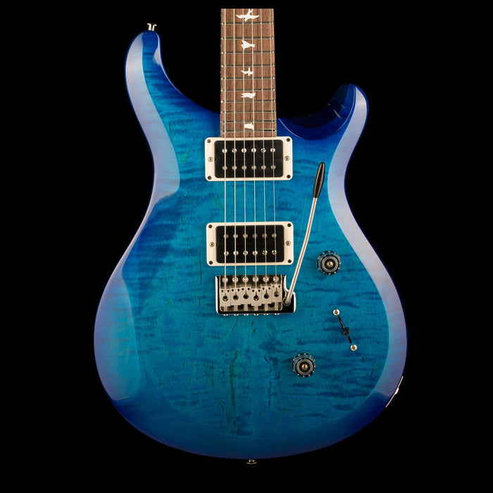 PRS S2 Custom 24 Pattern Thin Neck Lake Blue Front Crop