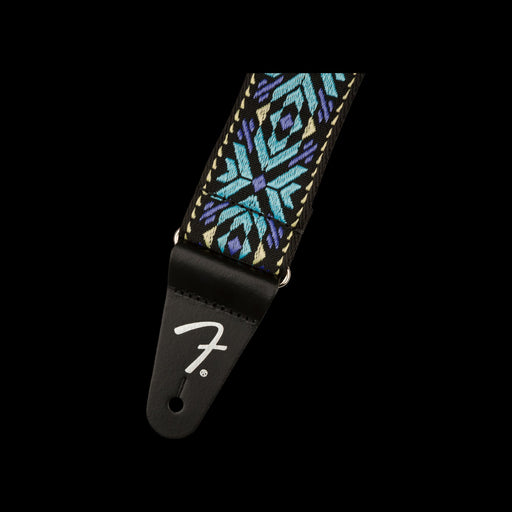 Fender Pasadena Woven Strap Blue Snowflake 2" Strap