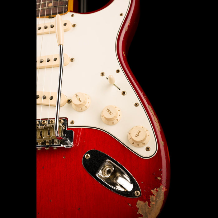 Fender Custom Shop 1963 Stratocaster Heavy Relic Crimson Burst - Truetone Color Set