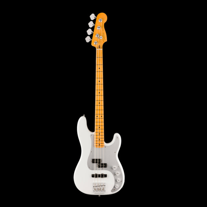 Fender American Ultra II Precision Bass Maple Fingerboard Avalanche With Case Front