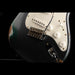 Fender Custom Shop 1962 Stratocaster Heavy Relic Charcoal Frost Metallic over Sherwood Green Metallic